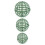3Pcs De Suporte Para Bola Topiária, Floral E 1