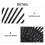 3Pcs Kit DIY Leque Dobrável Com Varetas 9