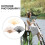 3Pcs Kit DIY Leque Dobrável Com Varetas 8