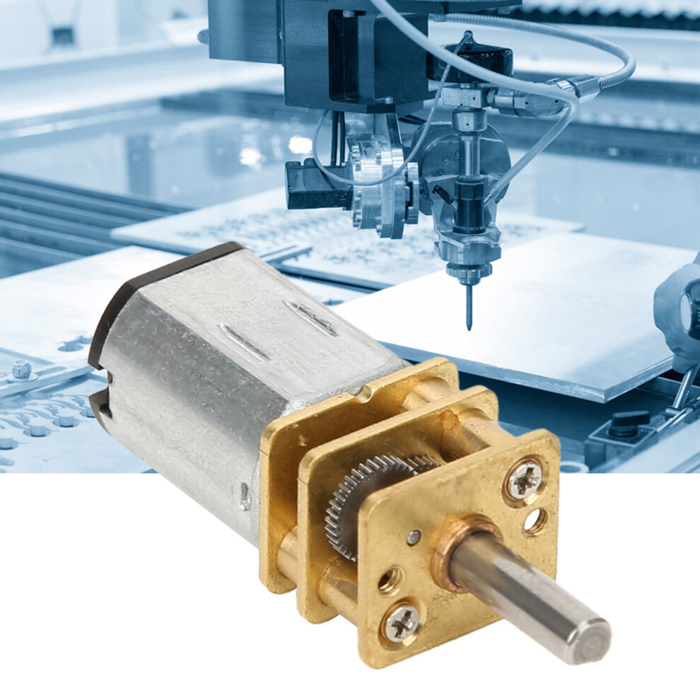 Dc Gear Motor Ga12-N20 3V With Metal Gearbox 15-1000Rpm Durable High Torque 3341362395074