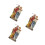 3 Stks Heilige Beeld: -Jozef, En Baby 9