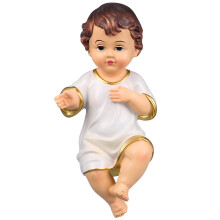 2 Mini Jesus Baby Harzfigur Religiöses