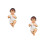 2 Mini Jesus Baby Harzfigur Religiöses 8