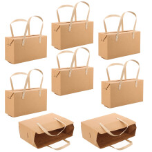 8St Praktische Süßigkeitenbeutel Aus Blumenmaterial Handheld Geschenkbeutel