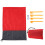 1Jgo Manta Picnic Impermeable Roja Nylon Plegable Y Resistente 7