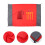 1Jgo Manta Picnic Impermeable Roja Nylon Plegable Y Resistente 3