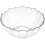 Bowl Acrílico Redondo Transparente Para Ensalada 17 cm 1