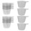 200Ud Vasos Desechables De Silicona Multiusos Para Manualidades DIY 11
