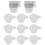 200Ud Vasos Desechables De Silicona Multiusos Para Manualidades DIY 10