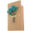 Tarjeta Artística Plegable Con Flores 3D Y 6