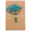 Tarjeta Artística Plegable Con Flores 3D Y 2