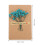 Tarjeta Artística Plegable Con Flores 3D Y 11
