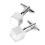 Manchetknopen Rvs Cube Stijlvolle Manschetknop 4