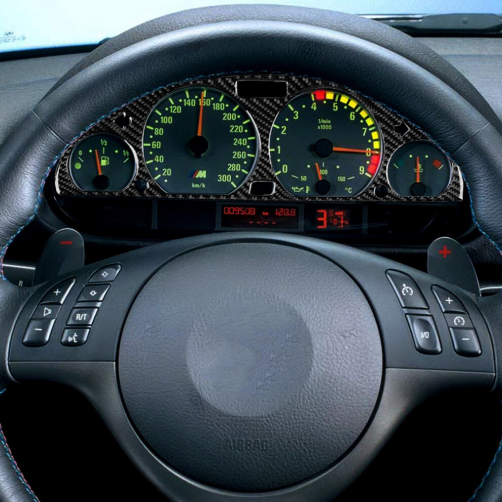 Upgrade Bmw E46 M3 (98-05) With Carbon Fiber Console Trim 8791362395690