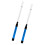 1Pair Blue Drum Brush for Percussion Drum Set Durable Nylon ABS Handle 1