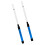 1Pair Blue Drum Brush for Percussion Drum Set Durable Nylon ABS Handle 6