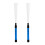 1Pair Blue Drum Brush for Percussion Drum Set Durable Nylon ABS Handle 7