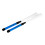 1Pair Blue Drum Brush for Percussion Drum Set Durable Nylon ABS Handle 10