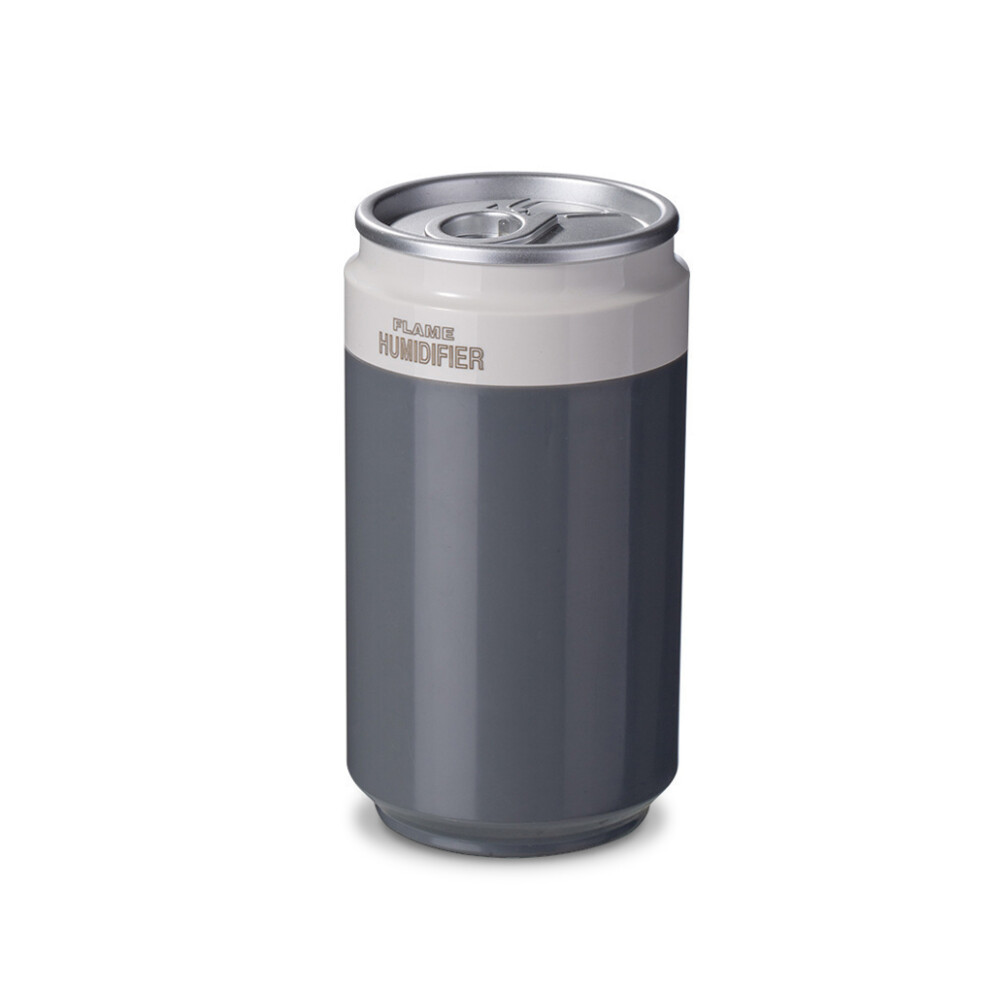 (Black) Air Humidifier 200ml Tabletop Diffuser with Night Light Mist Maker-image-OPC-PN2C56D-NEW