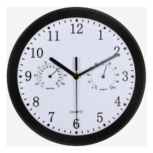 10 Inch Retro Metal Style Waterproof Wall Clock, Glow In The Dark Luminous Function, Suitable For Outdoor Patio Garden Bathroom Home Decoration