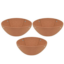 Basket Liners for Plants - Flowerpot Felt Mat - Breathable Round Basket Liners for Window Garden Flower Bed Reptiles Orchid Staghorn 12in