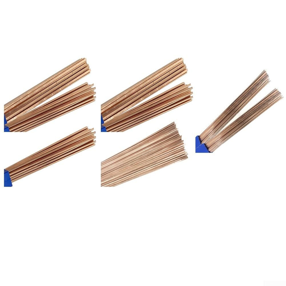 Phosphor Copper Welding Rod L201 Bcu93p For Air Conditioner And Refrigerator Copper Pipe Gas Brazing With Low Melting Point No Flux Required(1.0Mm) 9339159289549