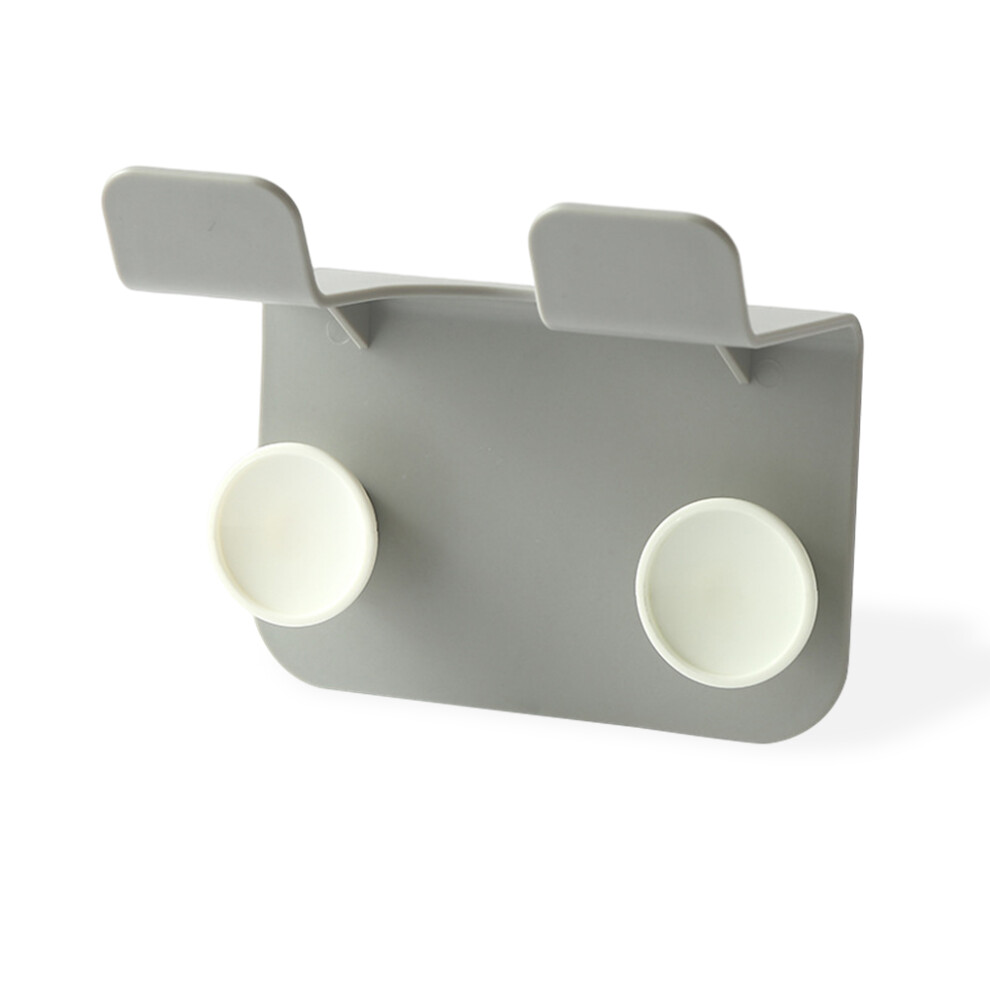 Gray (Gray) Hair Dryer Rack Hairstyling Blower Holder Shelf Organizer Accessories