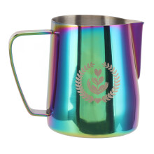Oțel inoxidabil ulcior de spumare a laptelui instrument profesional Latte Art Espresso durabil ulcior de abur ușor de curățat spumator de lapte