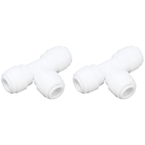 Polypropylene Reducing Tee, Ideal for RO System Connector with Enhanced Durability and Ease of Use 1