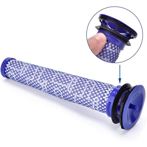 Reservfilter för Dyson V6, V7 och V8 dammsugare; filter för Dyson V6, V7, V8, DC59 och DC58 dammsugare; reservfilter 1
