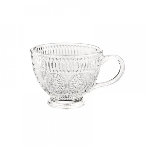 Vintage kaffekrus Prægede glaskopper Glaskopper Tekopper