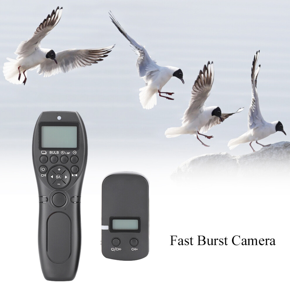 Nikon-Compatible Youpro Mc-292 Wireless Timing Shutter With Lcd Display 6951362398998
