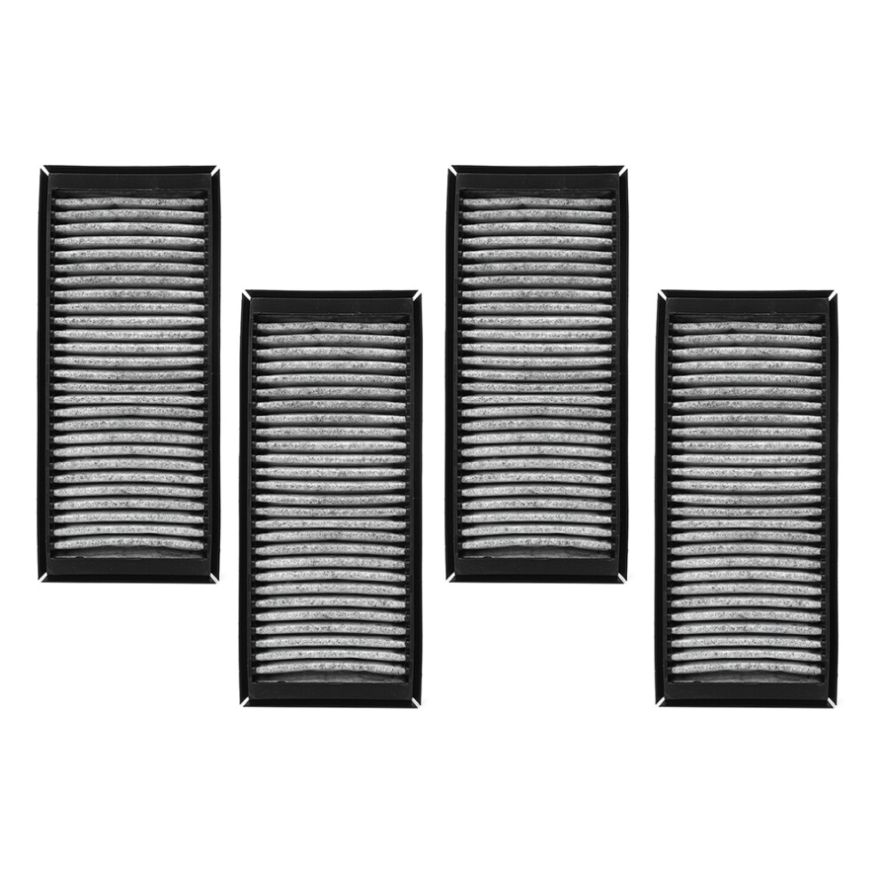 4Pcs Activated Charcoal Car Air Filters For E90 E92 E93 2008-2013 8481362398974