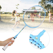 Blue Aluminium Cartoon Badminton Racket for Kids - Sport & Leisure