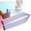 Portable Blue Polyester Table Tennis Net with Metal Bracket 4ft 7