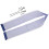 Portable Blue Polyester Table Tennis Net with Metal Bracket 4ft 10