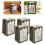 4Stk Transparente Fensterdesign Geschenkverpackungsbeutel 7