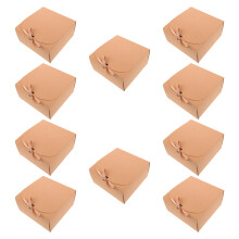 10St Kleine Papiergeschenkboxen Mit Deckel Für Süßigkeiten,