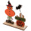 3Stk Halloween Tischmitte Holz Tischschmuck 3
