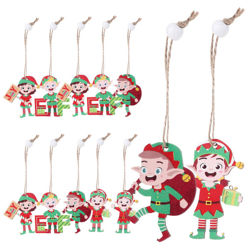 3 Sets Weihnachtsbaum Hängeschmuck Xmas Anhänger