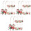 3 Sets Weihnachtsbaum Hängeschmuck Xmas Anhänger 5