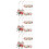 3 Sets Weihnachtsbaum Hängeschmuck Xmas Anhänger 10
