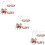 3 Sets Weihnachtsbaum Hängeschmuck Xmas Anhänger 11