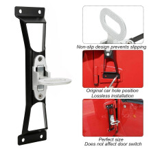Rutschfester Eisen-Türscharnier-Pedalklappenschritt für Jeep Wrangler JK 2007–2018