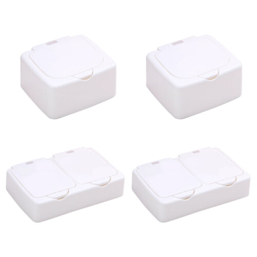 4Stk. Desktop Aufbewahrungsbox Schmuckschatulle Organizer