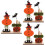 3Stk Halloween Tischmitte Holz Tischschmuck 8