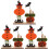 3Stk Halloween Tischmitte Holz Tischschmuck 4
