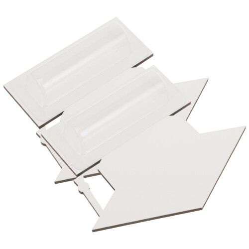2 Pezzi Carte Vuote Con Cappello Con Per Burro Labbra 1