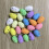 50 Uova 3 Cm Decorative Per 5