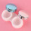 Mini Reis Lensdoosje Hoesje Houder Wit 4